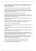California post exam study guide&lpar;PELLETB&rpar;&period; Part 1 &lpar;Clarity&rpar;
