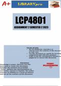 LCP4801 Assignment 2 (DETAILED ANSWERS) Semester 2 2023 (739050) - DUE 4 October 2023