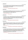 NURS 6640N MIDTERM EXAM WITH ANSWERS