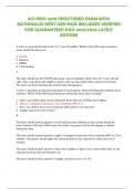 ATI PEDS 2019 PROCTORED EXAM WITH RATIONALES NEXT GEN NGN INCLUDED VERIFIED FOR GUARANTEED PASS 2023&sol;2024 LATEST EDITION