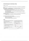 Informatiemanagement aantekeningen college 22&sol;23