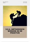 2.2.4 Methodisch Werken in de Praktijk (cijfer: 8,3!)