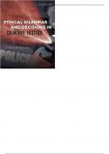 Ethical Dilemmas and Decisions in Criminal Justice  8th Edition by Joycelyn M&period; Pollock - Test Bank