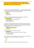 CLG 001 DOD GOVERNMENTWIDE COMMERCIAL PURCHASE CARD OVERVIEW EXAM 100% CORRECT ANSWERS BEST FOR SUCCESS A+