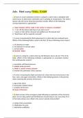 Adv&period; Med-surg FINAL EXAM Complete Test Questions and Answers