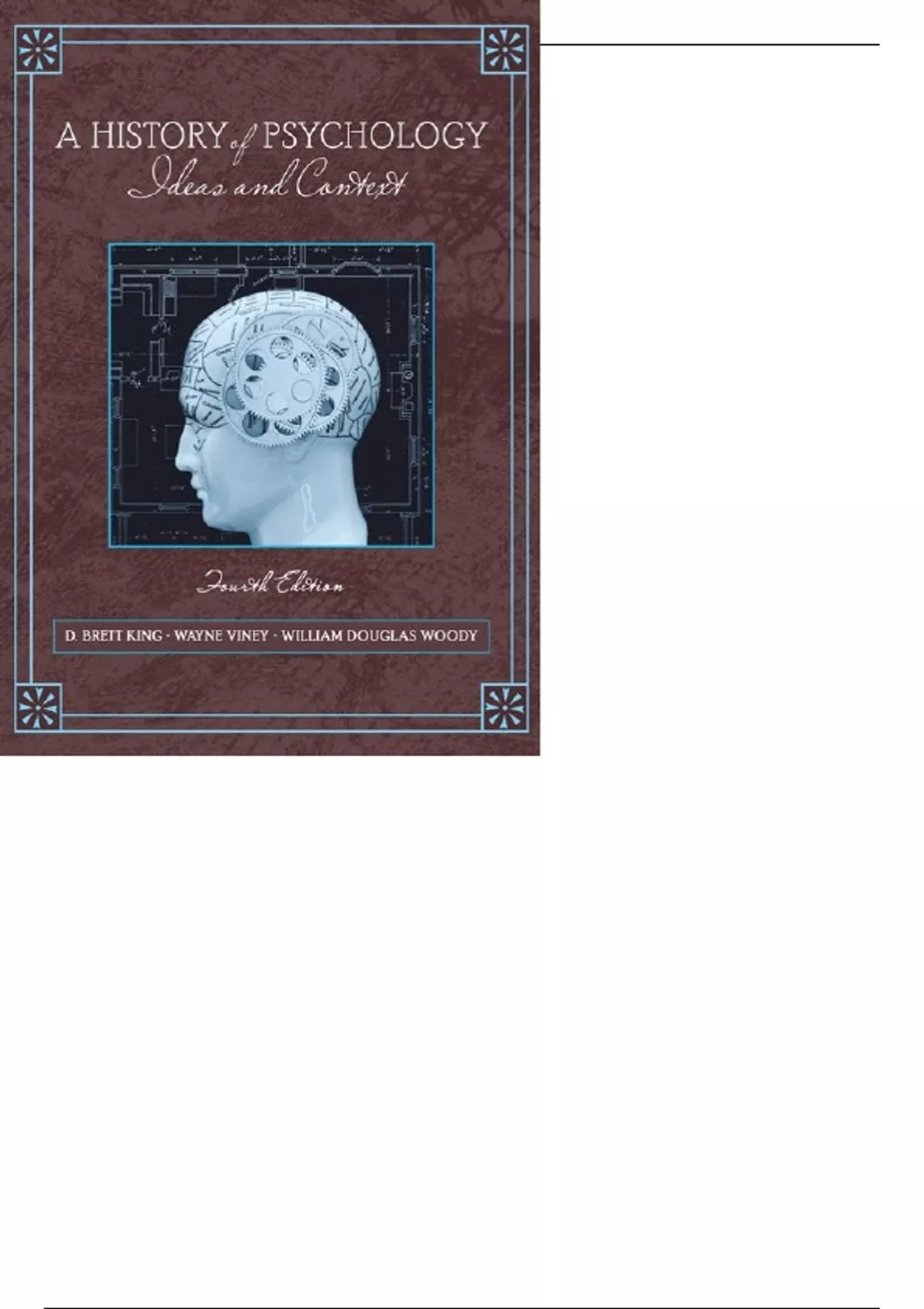 A History Of Psychology Ideas and Context 4th Edition by King - Test Bank - Psychology - Stuvia UK