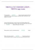 NBSTSA CST CERTIFICATION - NBSTSA app exams