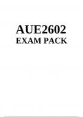 AUE2602 EXAM PACK 2023