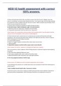 HESI V2 health assessment with correct 100&percnt; answers&period;