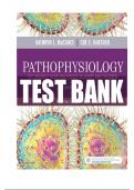 TEST BANK PATHOPHYSIOLOGY 8TH EDITION BY KATRYN L.McCANCE ,SUE E HUETHER  QUESTIONS AND ANSWERS 