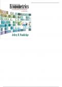 Introductory Econometrics A Modern Approach 5th Edition by Jeffrey M. Wooldridge - Test Bank