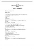 Test File Life&colon; The Science of Biology&comma; Ninth Edition    Chapter 6&colon; Cell Membranes
