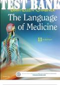 TEST BANK for The Language of Medicine 11th Edition by Davi-Ellen Chabner, ISBN 9780323370813, ISBN-13 978-0323370813 (Complete 21 Chapters)