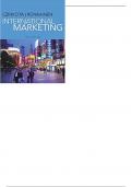 International Marketing 10th Edition by Michael R. Czinkota  - Test Bank