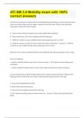 ATI SM 3&period;0 Mobility exam with 100&percnt; correct answers