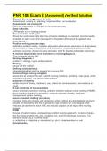 PNR 104 Exam 2 &lpar;Answered&rpar; Verified Solution