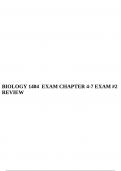 BIOLOGY 1404 EXAM CHAPTER 8-11 REVIEW & BIOLOGY 1404 EXAM CHAPTER 4-7 EXAM &num;2 REVIEW&period;