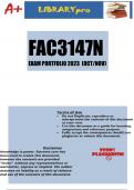  FAC3147N October Exam (DETAILED ANSWERS) 2023 