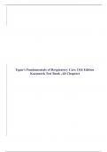 Egan&rsquo;s Fundamentals of Respiratory Care 11th Edition Kacmarek Test Bank &comma;All Chapters