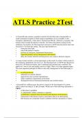 ATLS Practice Test 2