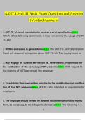 ASNT Level III Basic exam