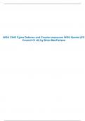 WGU C842 Cyber Defense and Counter measures WGU Quizlet (EC Council CI v2) by Brian MacFarlane