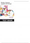 Test Bank Modern Systems Analysis and Design 8th Edition
