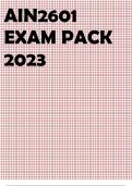 AIN2601 EXAM PACK 2023