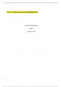 Hum 115 Week 5 Critical Thinking Reflection&period;