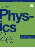 Laboratory Manual College Physics for AP Courses 2nd Edition OpenStax, Rice University 9781951693619