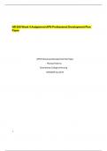 NR 500 Week 4 Assignment APN Professional Development Plan Paper (4)