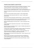  SAFe 4 POPM Practice Exam Questions&period;