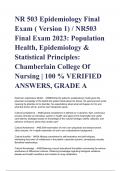 NR 503/NR503 WEEK 4 MIDTERM EXAM 67 QUESTIONS WITH VERIFIED SOLUTIONS/A  GRADE 2023/2024  ( ALL BUNDLED HERE)!!
