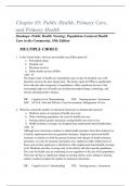 TEST BANK STANHOPE&colon; PUBLIC HEALTH NURSING&colon; POPULATION-CENTERED HEALTH CARE IN THE COMMUNITY&vert;&lbrace;CHAPTERS 01-46&rcub;&vert;&comma; 10TH EDITION