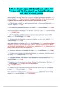 BIO 181 Exam Capco ASU Final Exam Latest New  Version with All Questions from Actual Past Exam  and 100% Correct Answer