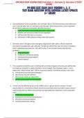 PN HESI EXIT EXAM 2023 VERSION 1-3 TEST BANK