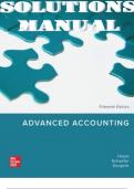 SOLUTIONS MANUAL for Advanced Accounting, 15th Edition by Joe Ben Hoyle, Thomas Schaefer & Timothy Doupnik ISBN13: 9781264798483 (Complete 19 Chapters)