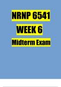 NRNP 6541 Week 6 Midterm Exam 2023