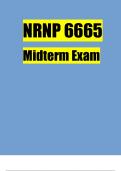 NRNP 6665 Midterm Exam 2023 (100% CORRECT!!)