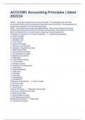 ACCCOB1 Accounting Principles &vert; latest 2023&sol;24