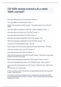 737 KSV review solved q & a rated 100&percnt; correct&excl;&excl;