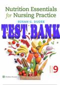 Nutrition Essentials for Nursing Practice Ninth, North American Edition Test Bank