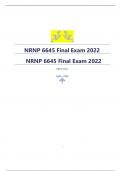 NRNP 6645 Final Exam 2023