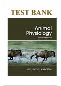 ANIMAL PHYSIOLOGY 4TH EDITION TEST BANK