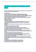 ATI RN Comprehensive Predictor 201 9 A Part I