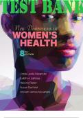 TEST BANK for New Dimensions in Women's Health 8th Edition by Linda Lewis Alexander; Judith H. LaRosa, Helaine Bader, Susan Garfield, William Alexander
