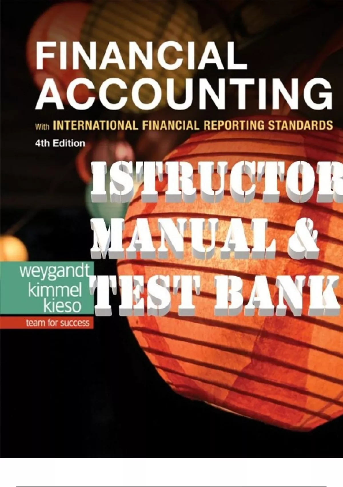 Financial Accounting with International Financial Reporting