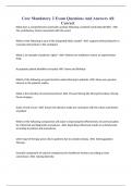 Core Mandatory 2 Exam Questions And Answers 2023