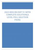 2023&sol;2024 ATI PN COMPREHENSIVE EXIT EXAM NGN &lpar;LATEST UPDATE 2023&rpar; QUESTIONS & ANSWERS&sol; GUARANTEED A&plus;