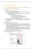 Samenvatting Bewegen en sport&colon; nu en later &lpar;D002354A&rpar;